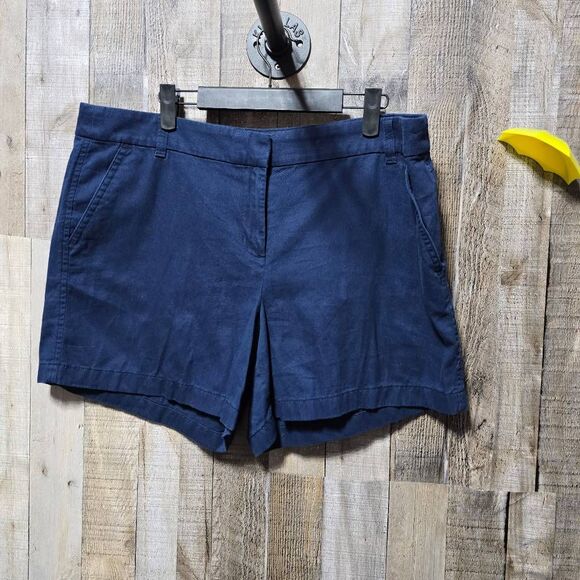 5/$25 J. Crew Navy Chino Shorts - Picture 1 of 4